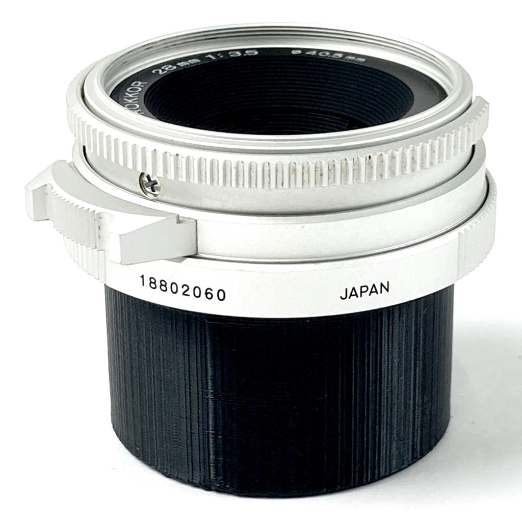 ミノルタ MINOLTA G-ROKKOR 28mm F3.5 Lマウント L39 レンジファインダーカメラ用レンズ 【中古】