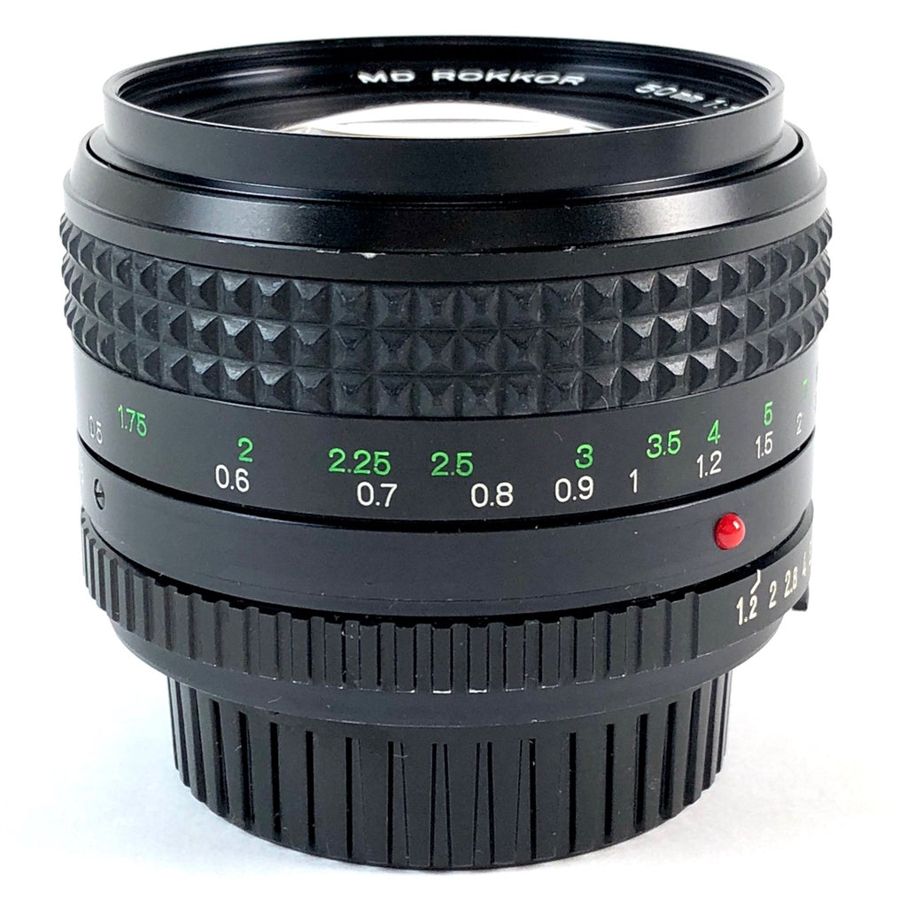 ミノルタ MINOLTA MD ROKKOR 50mm F1.2 一眼カメラ用レンズ（マニュアルフォーカス） 【中古】