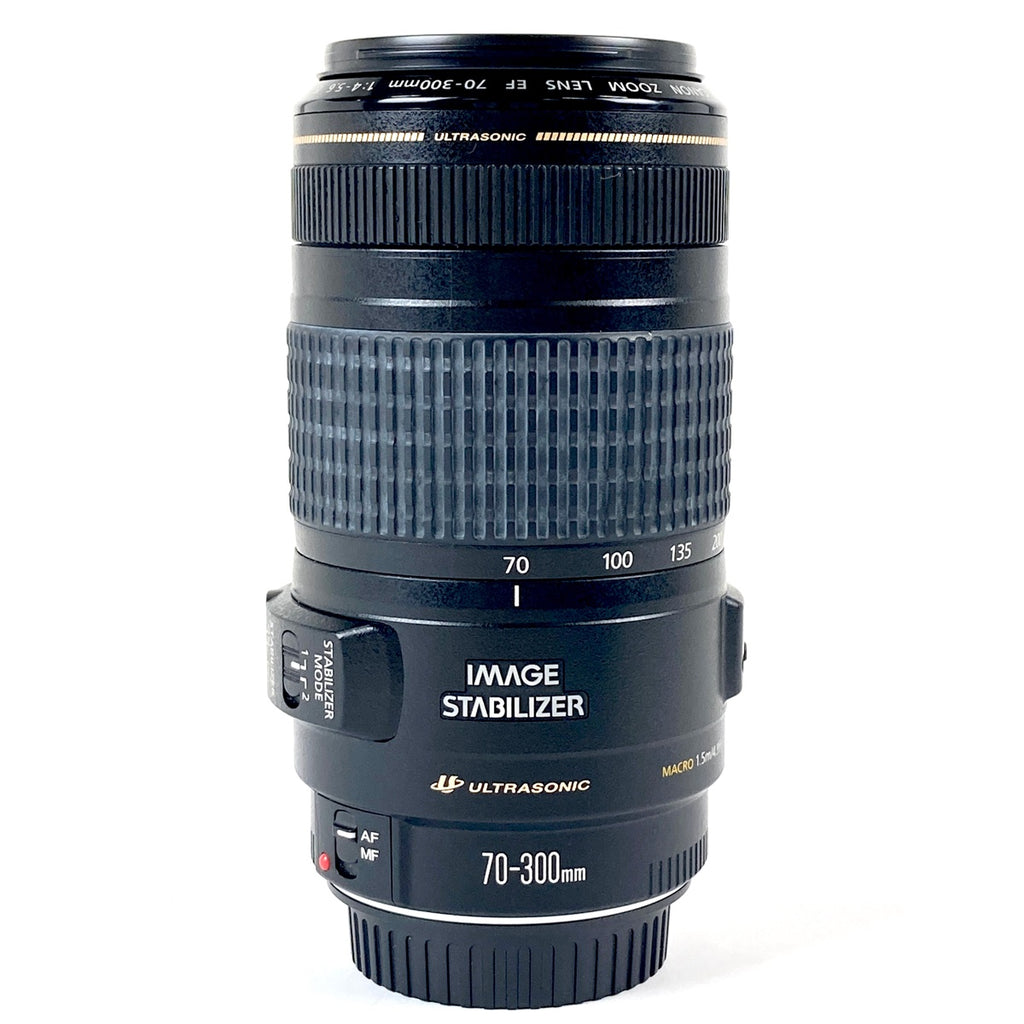 キヤノン Canon EF 70-300mm F4-5.6 IS USM 一眼カメラ用レンズ（オートフォーカス） 【中古】