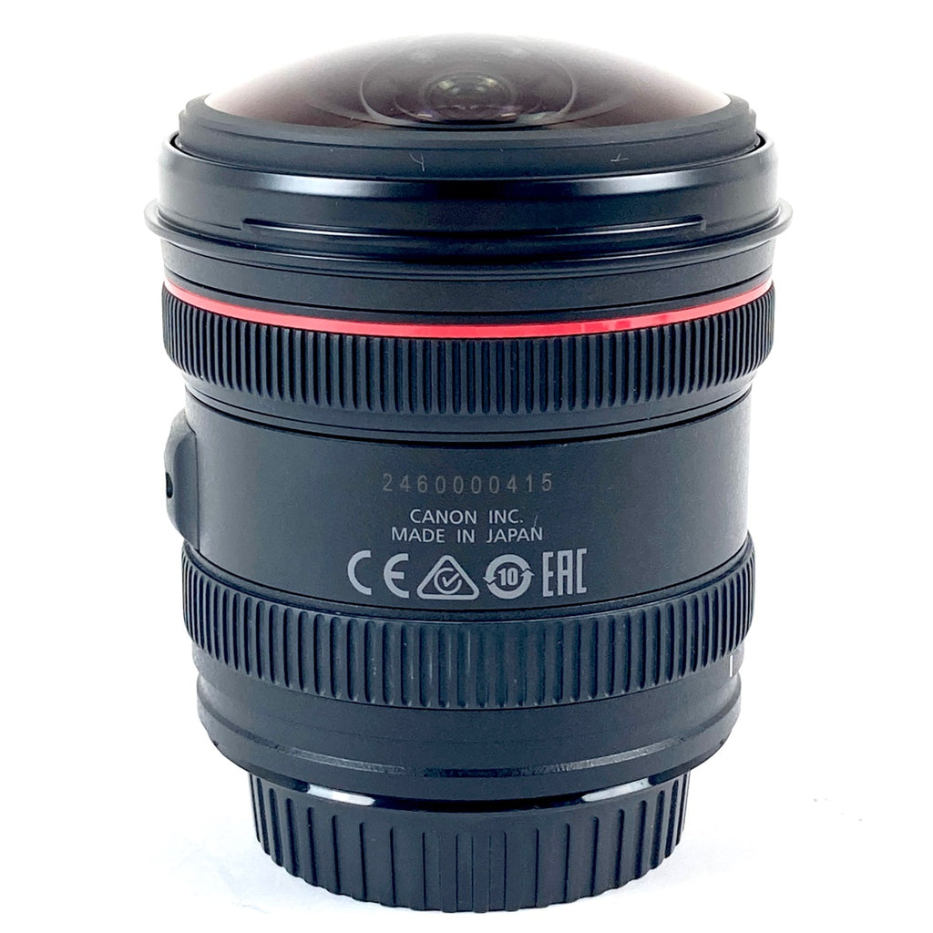 キヤノン Canon EF 8-15mm F4L フィッシュアイ USM 一眼カメラ用レンズ（オートフォーカス） 【中古】