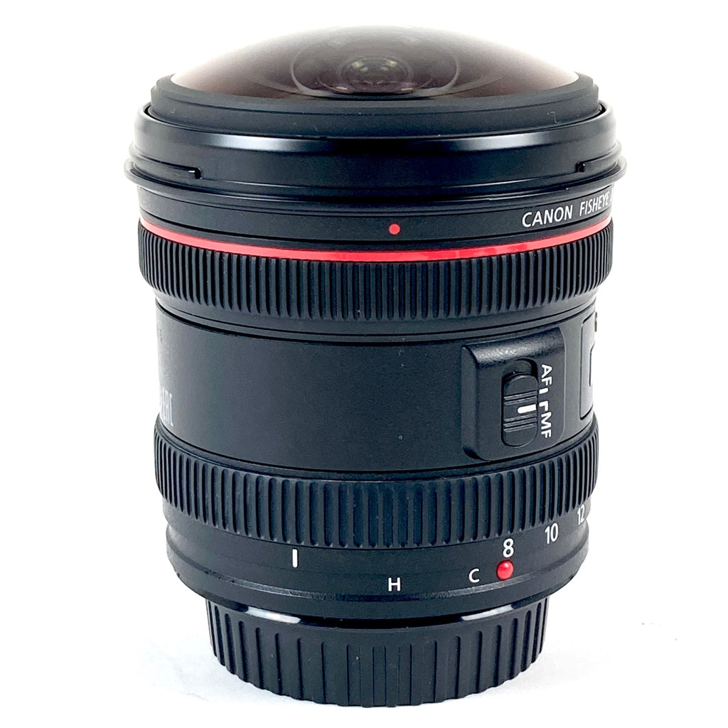 キヤノン Canon EF 8-15mm F4L フィッシュアイ USM 一眼カメラ用レンズ（オートフォーカス） 【中古】