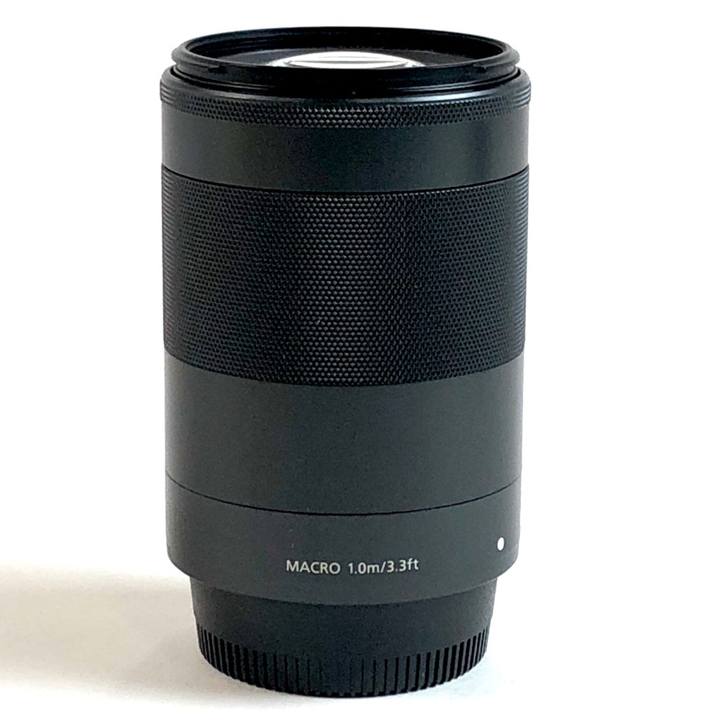 キヤノン Canon EF-M 55-200mm F4.5-6.3 IS STM ブラック 一眼カメラ用レンズ（オートフォーカス） 【中古】