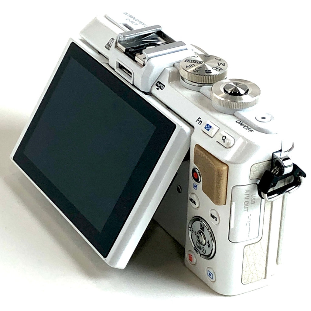 オリンパス OLYMPUS PEN Lite E-PL7 ボディ ホワイト デジタル ミラーレス 一眼カメラ 【中古】