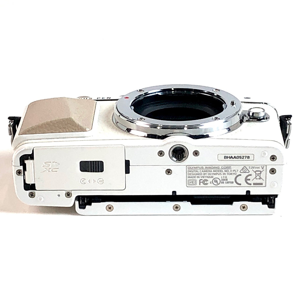 オリンパス OLYMPUS PEN Lite E-PL7 ボディ ホワイト デジタル ミラーレス 一眼カメラ 【中古】