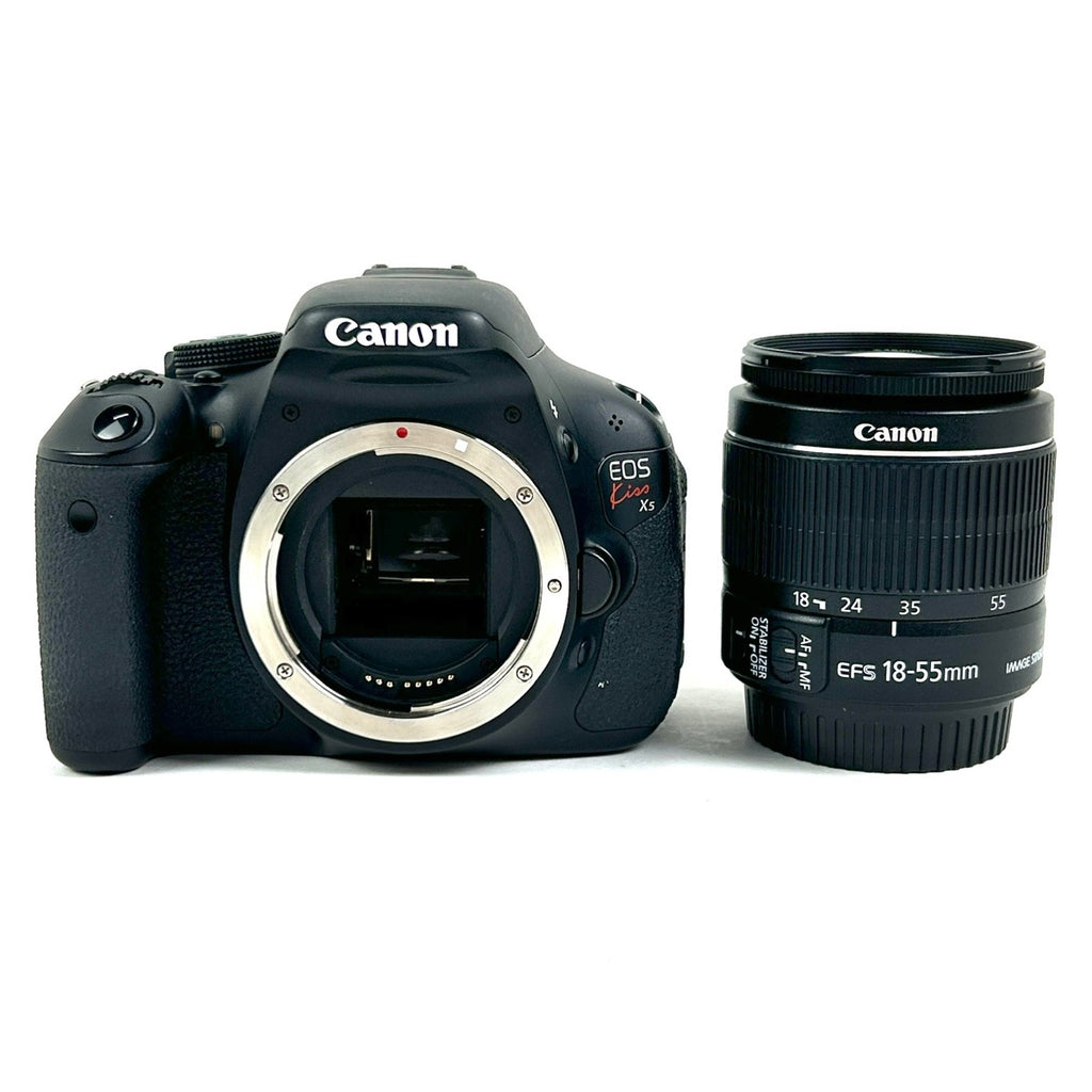 キヤノン Canon EOS Kiss X5 EF-S 18-55 IS II レンズキット デジタル 一眼レフカメラ 【中古】