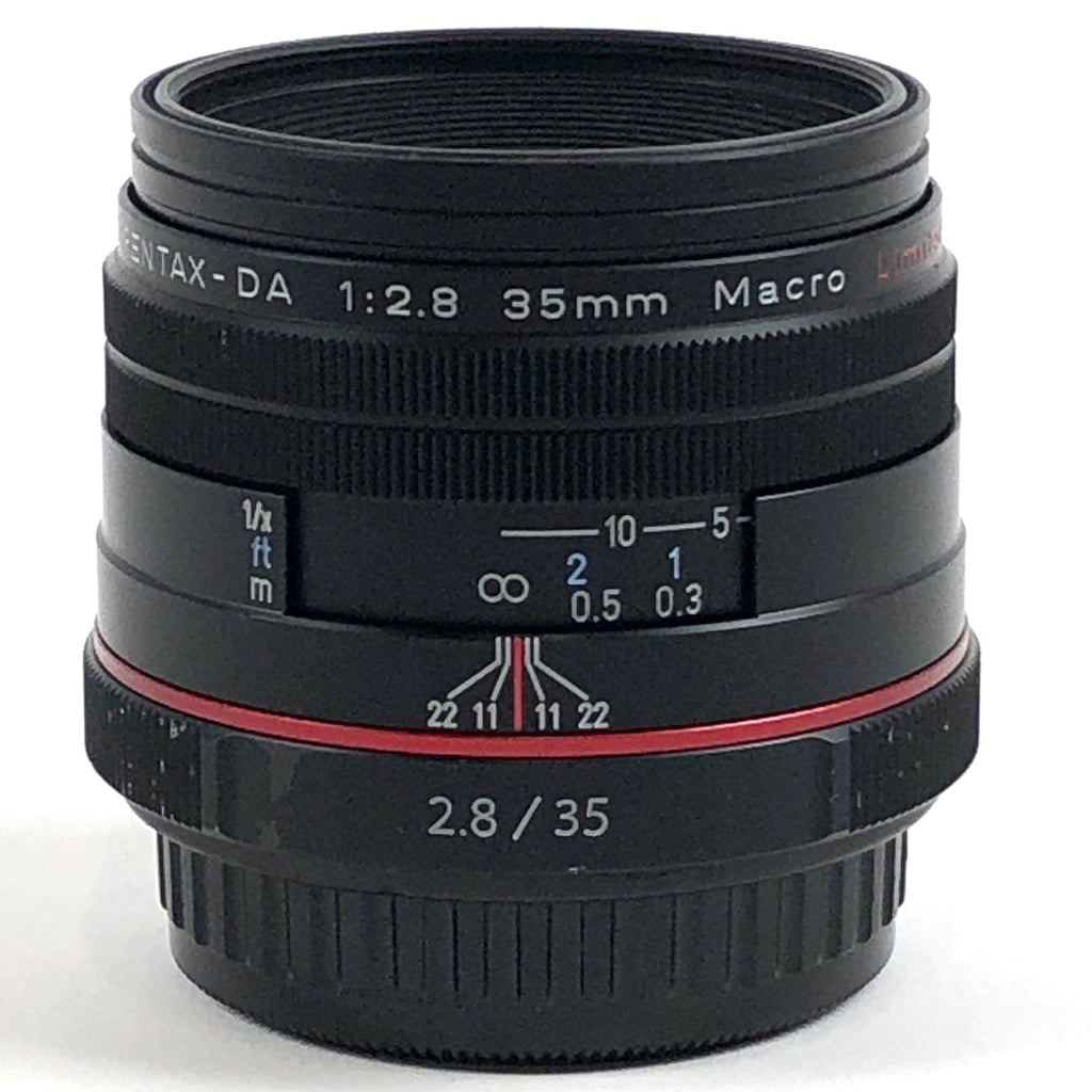 ペンタックス PENTAX HD DA 35mm F2.8 Macro Limited ブラック 一眼カメラ用レンズ（オートフォーカス） 【中古】