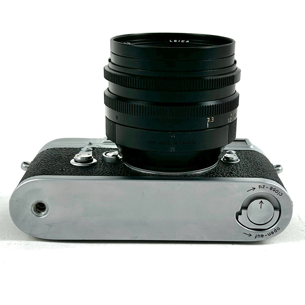 ライカ LEICA M3 シングルストローク シルバー + NOCTILUX-M 50mm F1.0 ノクティルックス E60 フィルム レンジファインダーカメラ 【中古】