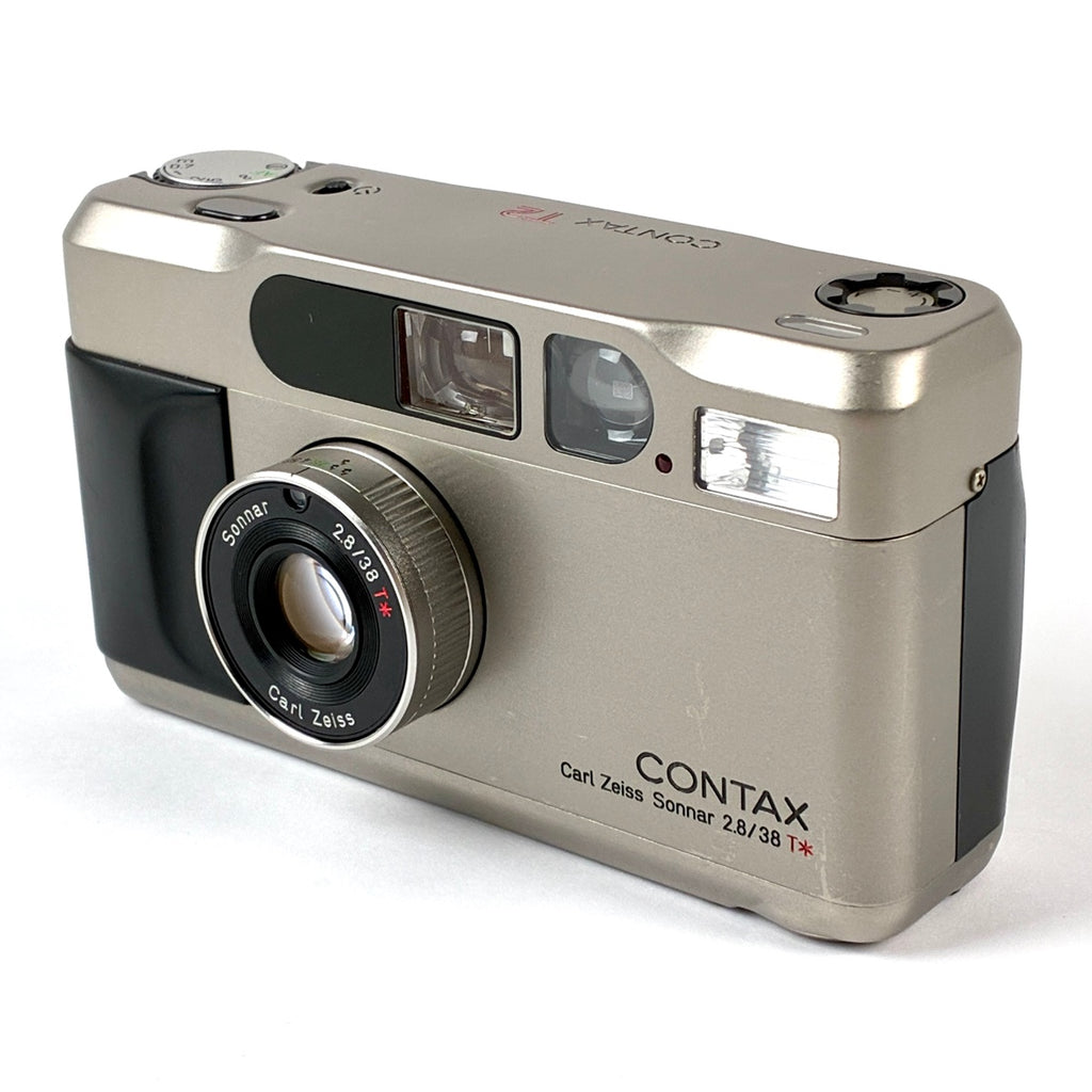 コンタックス CONTAX T2 チタンシルバー ［ジャンク品］ フィルム コンパクトカメラ 【中古】cambb