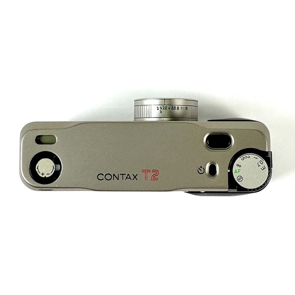 コンタックス CONTAX T2 チタンシルバー ［ジャンク品］ フィルム コンパクトカメラ 【中古】cambb
