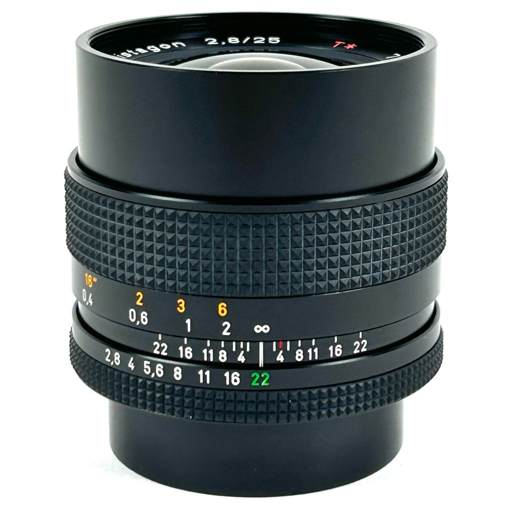 コンタックス CONTAX Distagon T* 25mm F2.8 MMJ ディスタゴン 一眼カメラ用レンズ（マニュアルフォーカス） 【中古】