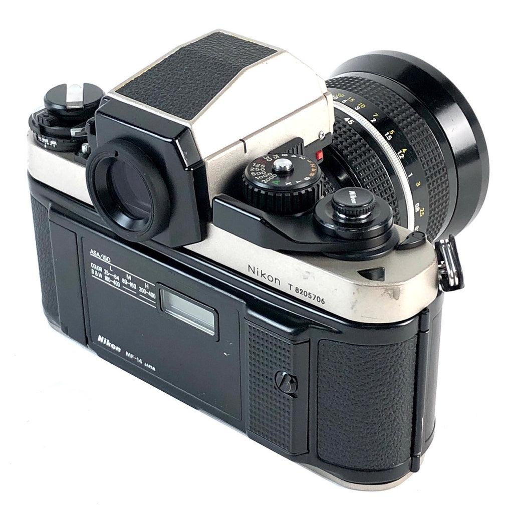 ニコン Nikon F3/T チタン シルバー ＋ Ai NIKKOR 28-45mm F4.5 フィルム マニュアルフォーカス 一眼レフカメラ 【中古】