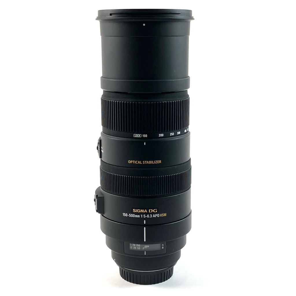 シグマ SIGMA APO 150-500mm F5-6.3DG OS HSM (キヤノンEF用)［ジャンク品］ 一眼カメラ用レンズ（オートフォーカス） 【中古】