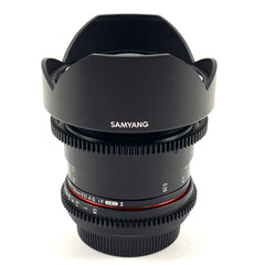 サムヤン SAMYANG 14mm T3.1 VDSLR ED AS IF UMC シネマレンズ (キヤノン用) 一眼カメラ用レンズ（マニュアルフォーカス） 【中古】