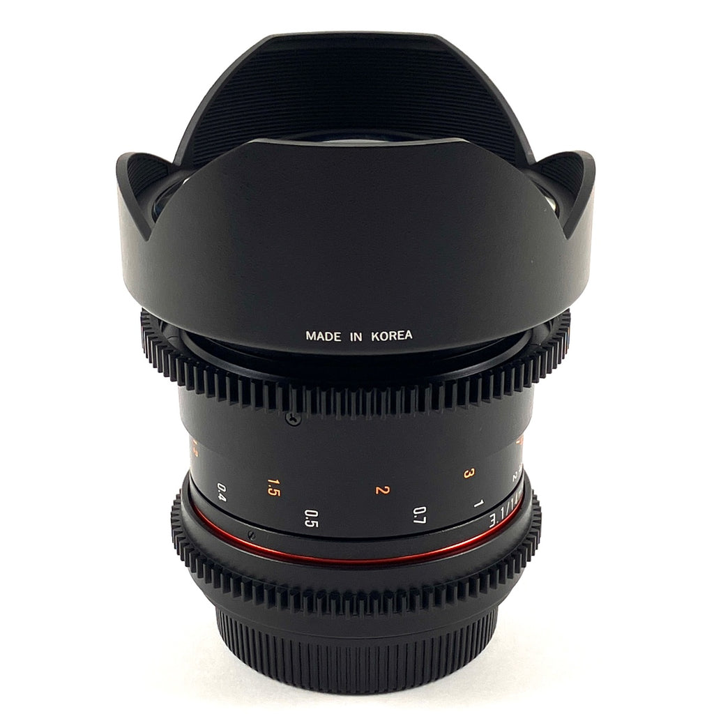 サムヤン SAMYANG 14mm T3.1 VDSLR ED AS IF UMC シネマレンズ (キヤノン用) 一眼カメラ用レンズ（マニュアルフォーカス） 【中古】