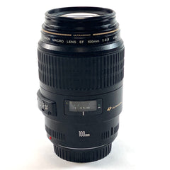 キヤノン Canon EF 100mm F2.8 MACRO USM 一眼カメラ用レンズ（オートフォーカス） 【中古】