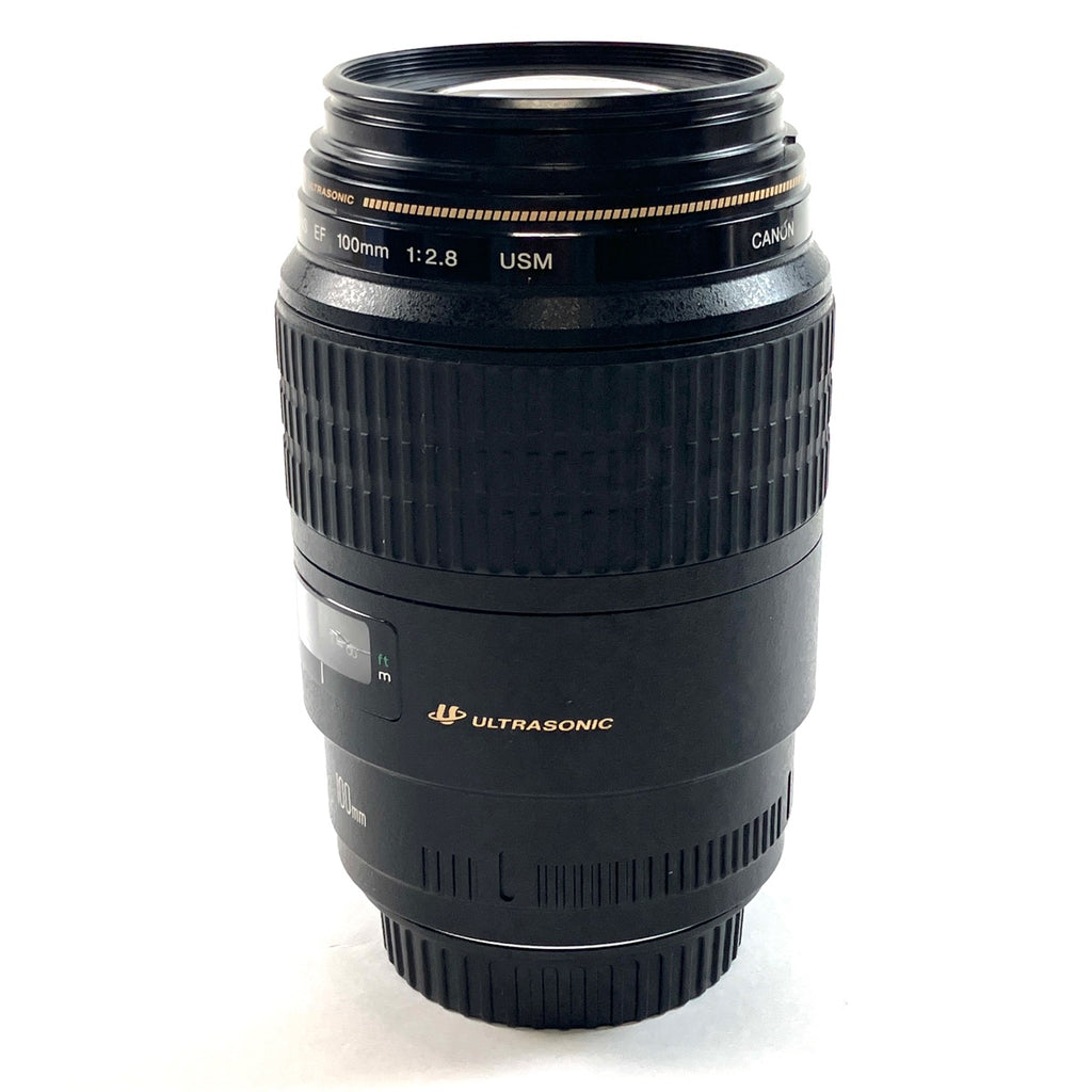 キヤノン Canon EF 100mm F2.8 MACRO USM 一眼カメラ用レンズ（オートフォーカス） 【中古】