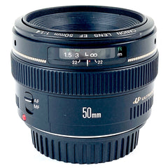 キヤノン Canon EF 50mm F1.4 USM 一眼カメラ用レンズ（オートフォーカス） 【中古】