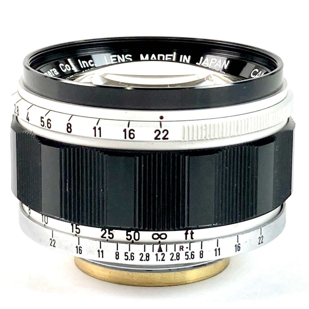 キヤノン Canon 50mm F1.2 Lマウント L39 レンジファインダーカメラ用レンズ 【中古】