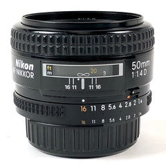 ニコン Nikon AF NIKKOR 50mm F1.4D 一眼カメラ用レンズ（オートフォーカス） 【中古】