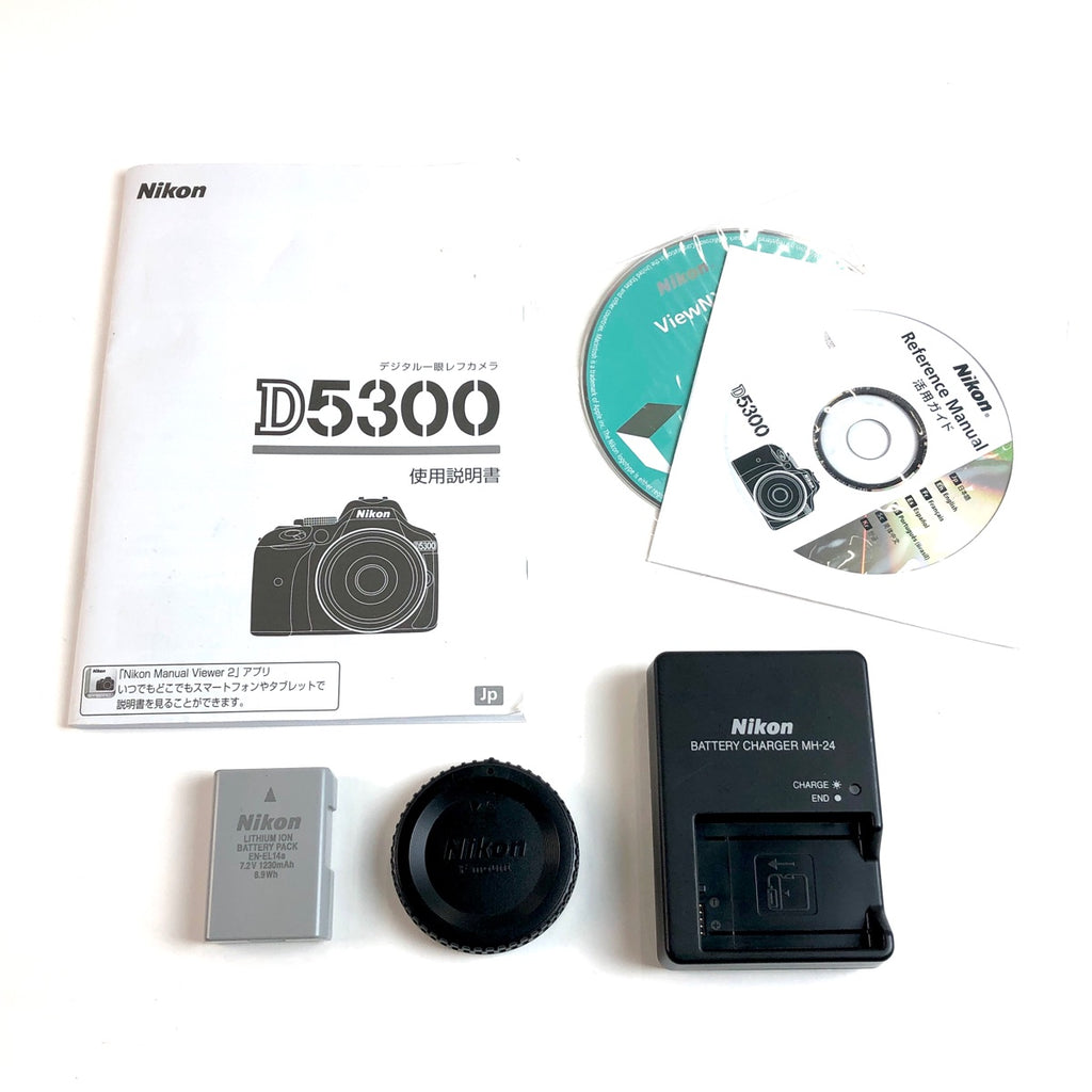 ニコン Nikon D5300 ボディ ブラック デジタル 一眼レフカメラ 【中古】