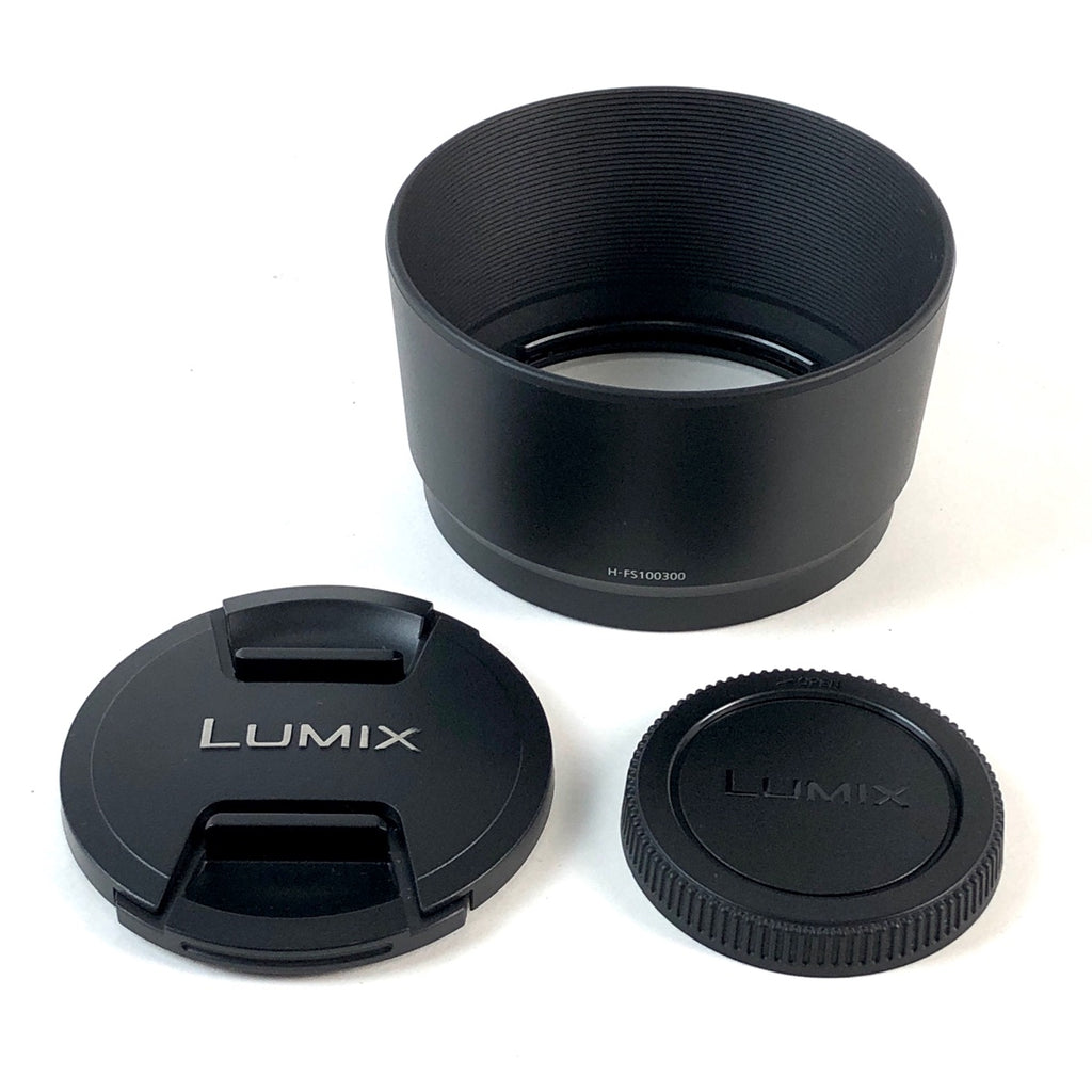 パナソニック Panasonic LUMIX G VARIO 100-300mm F4.0-5.6 MEGA O.I.S. 一眼カメラ用レンズ（オートフォーカス） 【中古】