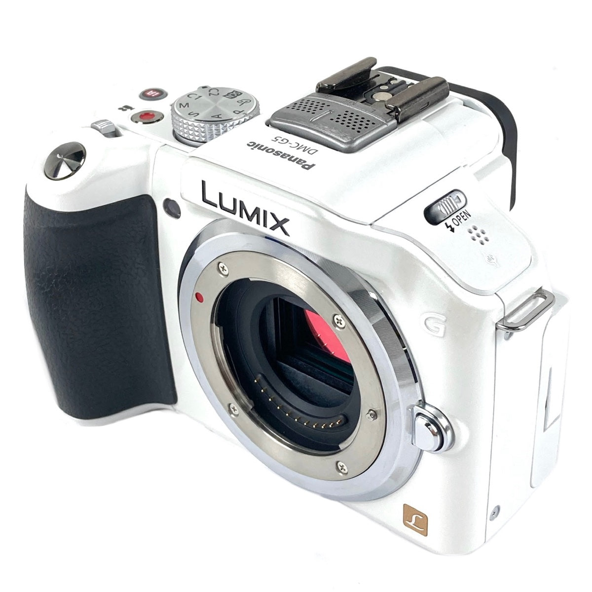 パナソニック デジタルカメラ LUMIX DMC-G5W 幅広 正常動作品