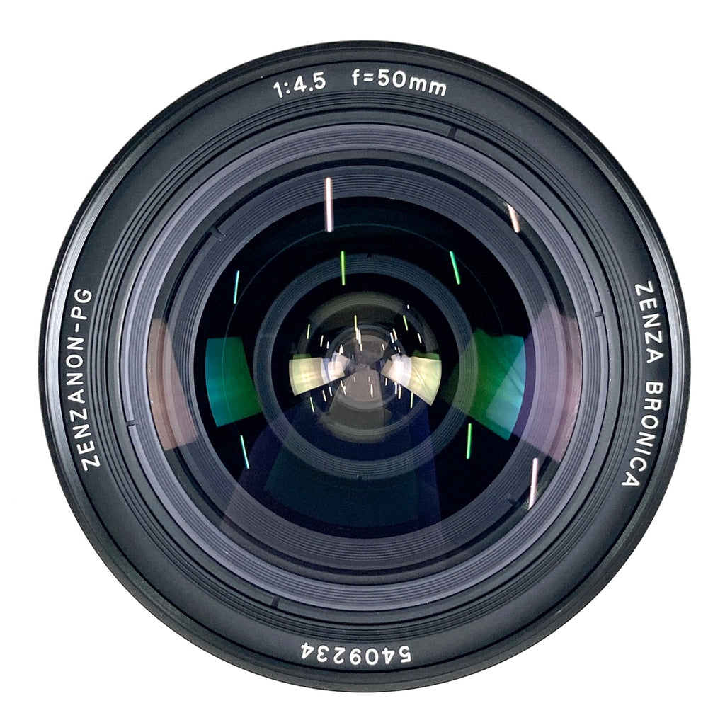 ゼンザブロニカ Zenza Bronica ZENZANON PG 50mm F4.5 GS-1用 ［ジャンク品］ 中判カメラ用レンズ 【中古】