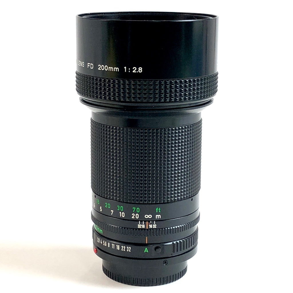 キヤノン Canon NEW FD 200mm F2.8 一眼カメラ用レンズ（マニュアルフォーカス） 【中古】