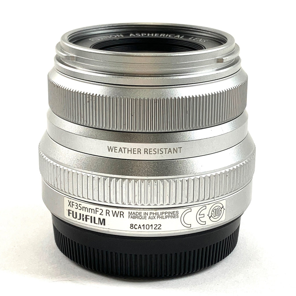富士フイルム FUJIFILM XF 35mm F2 R WR シルバー 一眼カメラ用レンズ（オートフォーカス） 【中古】