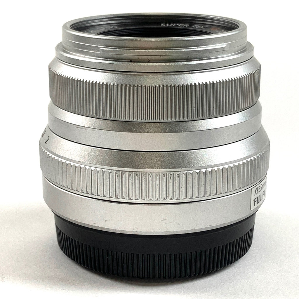 富士フイルム FUJIFILM XF 35mm F2 R WR シルバー 一眼カメラ用レンズ（オートフォーカス） 【中古】