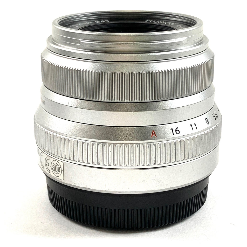 富士フイルム FUJIFILM XF 35mm F2 R WR シルバー 一眼カメラ用レンズ（オートフォーカス） 【中古】