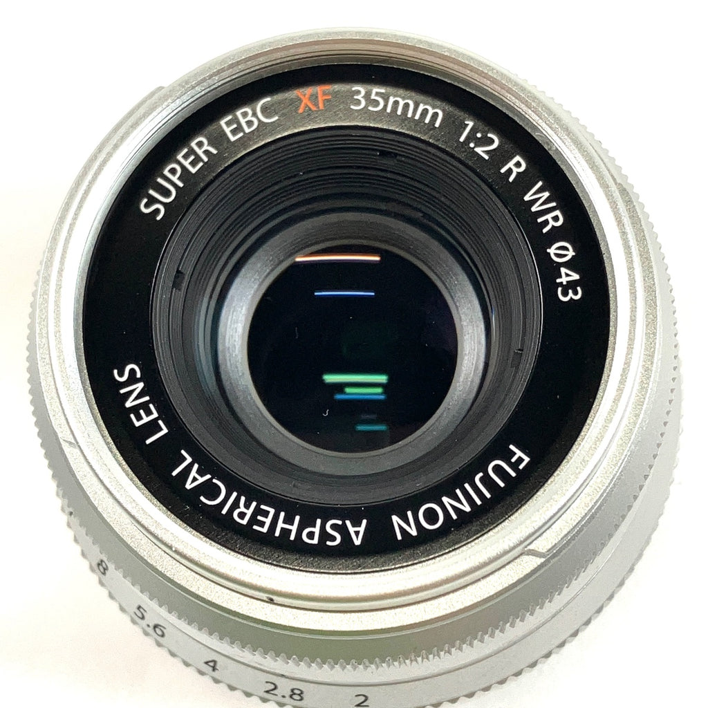 富士フイルム FUJIFILM XF 35mm F2 R WR シルバー 一眼カメラ用レンズ（オートフォーカス） 【中古】