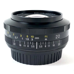 フォクトレンダー Voigtlander COLOR-SKOPAR 20mm F3.5 SLII N Aspherical（キヤノンEF用） 一眼カメラ用レンズ（マニュアルフォーカス） 【中古】