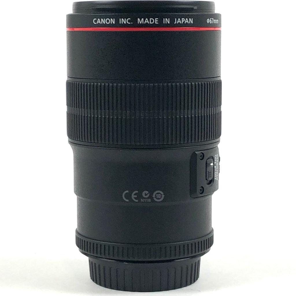 キヤノン Canon EF 100mm F2.8L MACRO IS USM 一眼カメラ用レンズ（オートフォーカス） 【中古】