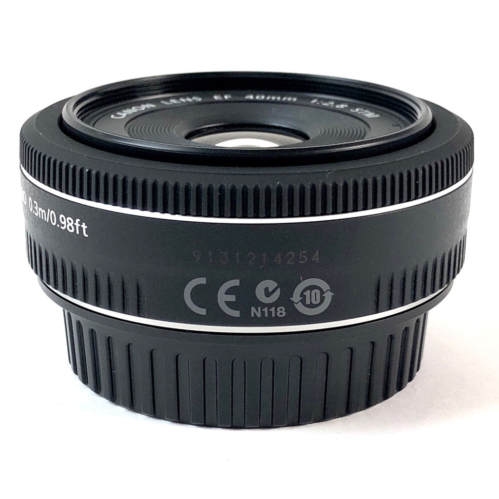 キヤノン Canon EF 40mm F2.8 STM 一眼カメラ用レンズ（オートフォーカス） 【中古】