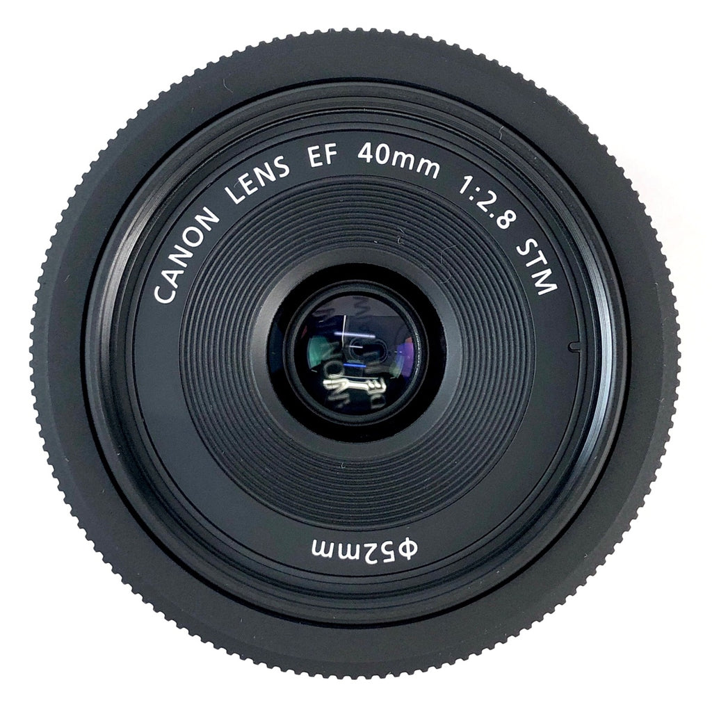 キヤノン Canon EF 40mm F2.8 STM 一眼カメラ用レンズ（オートフォーカス） 【中古】