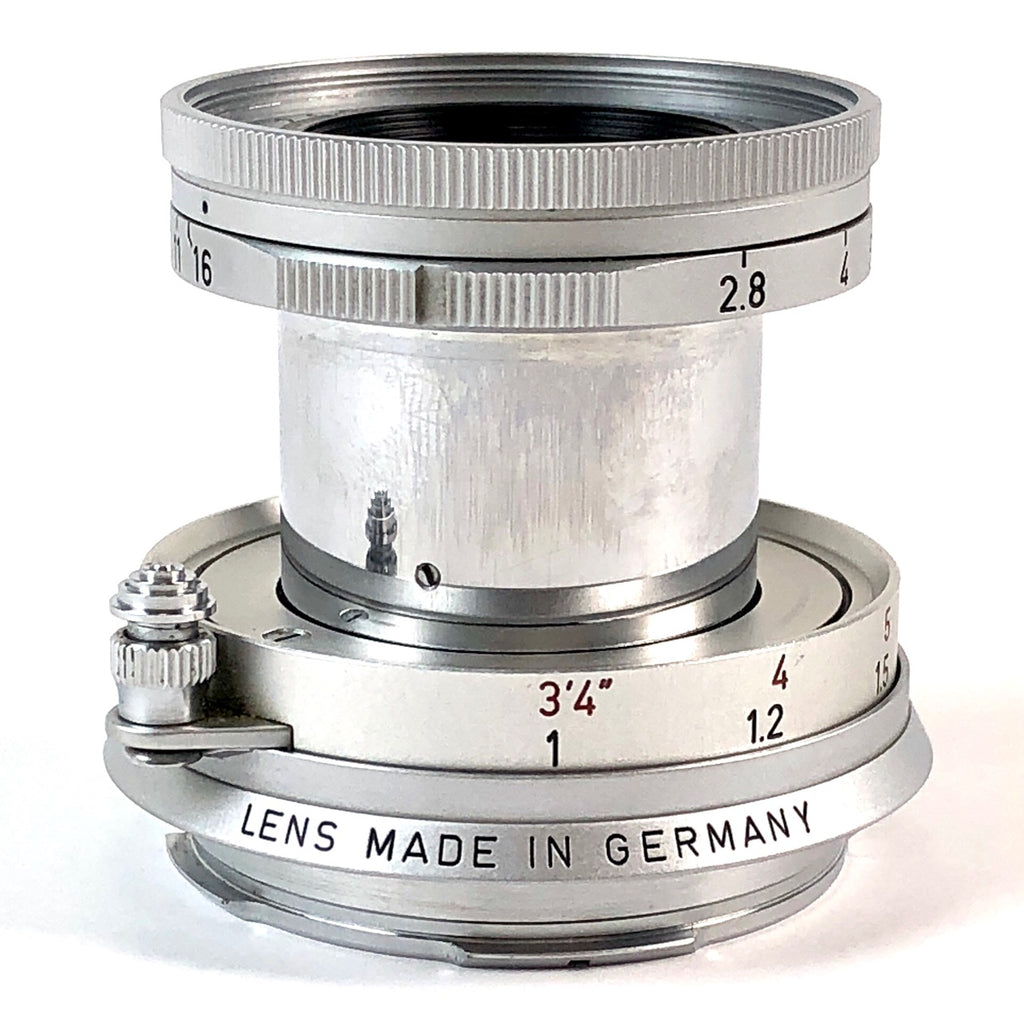 ライカ LEICA ELMAR 50mm F2.8 エルマー 5cm Mマウント レンジファインダーカメラ用レンズ 【中古】