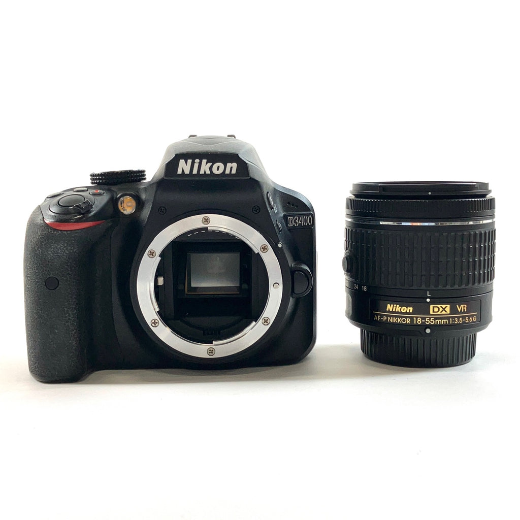 バイセル公式】ニコン Nikon D3400 18-55VR レンズキット ブラック デジタル 一眼レフカメラ 【中古】 - バイセルブランシェ