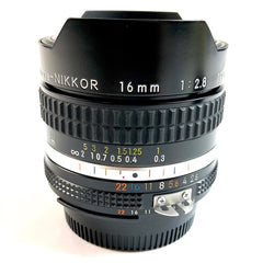 ニコン Nikon Ai-S NIKKOR 16mm F2.8 Fish Eye 一眼カメラ用レンズ（マニュアルフォーカス） 【中古】