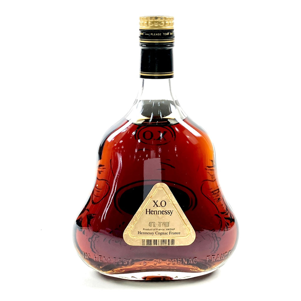 ヘネシー Hennessy XO 金キャップ クリアボトル 700ml ブランデー コニャック 【古酒】