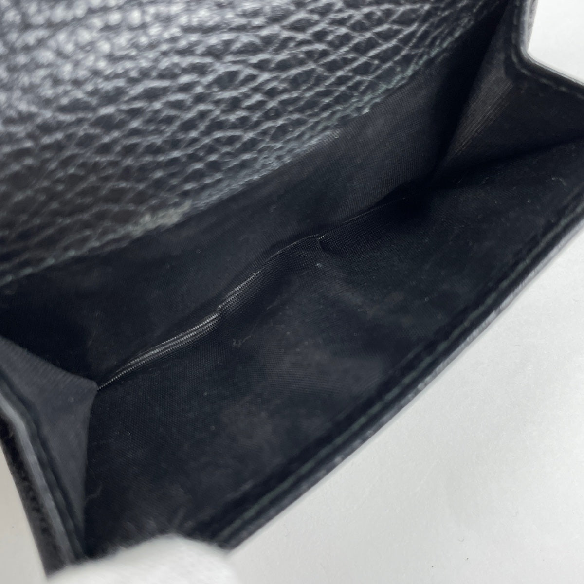 GUCCI - グッチ GUCCI 財布 レディース メンズ ブランド 三つ折り財布 GGマーモント レザー ブラック ゴールド 548076  【中古】の通販 by ブランドベイ｜グッチならラクマ