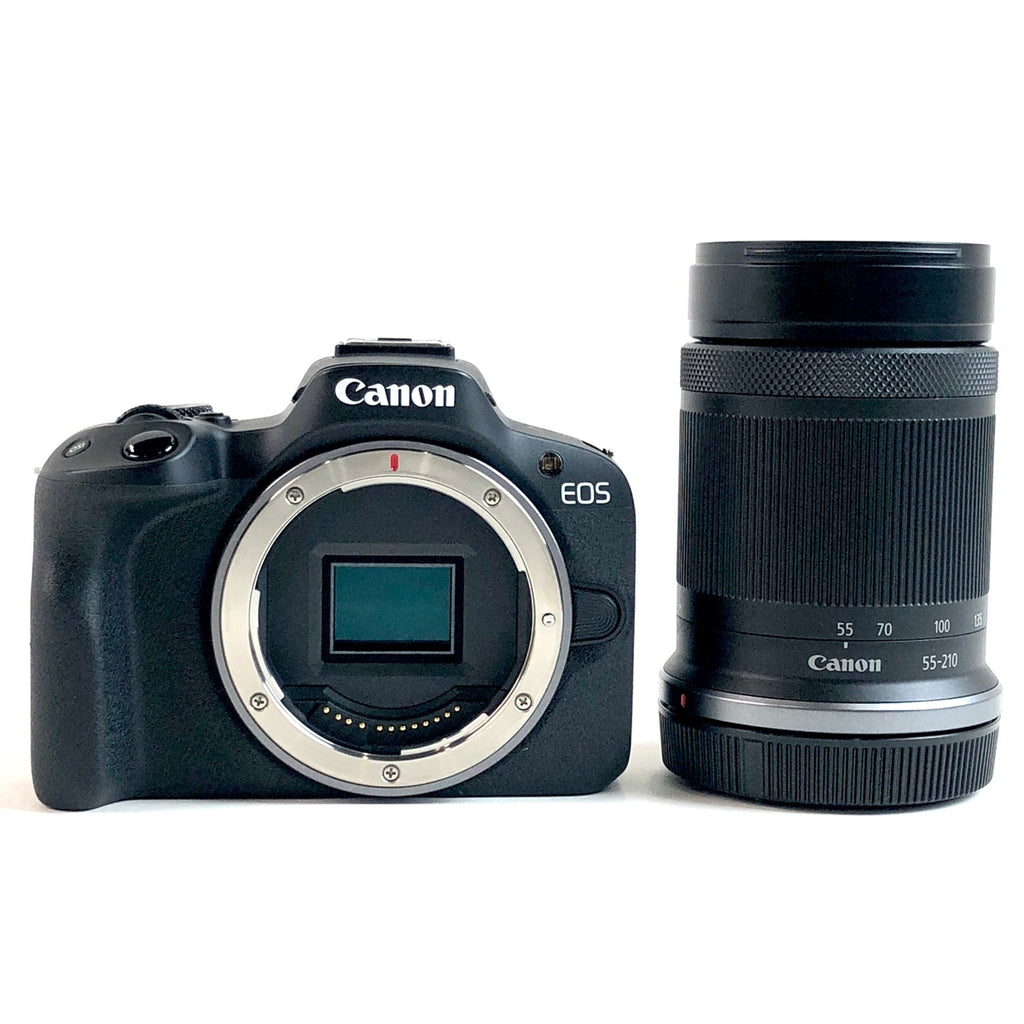 キヤノン Canon EOS R50 + RF-S 55-210mm F5-7.1 IS STM デジタル ミラーレス 一眼カメラ 【中古】