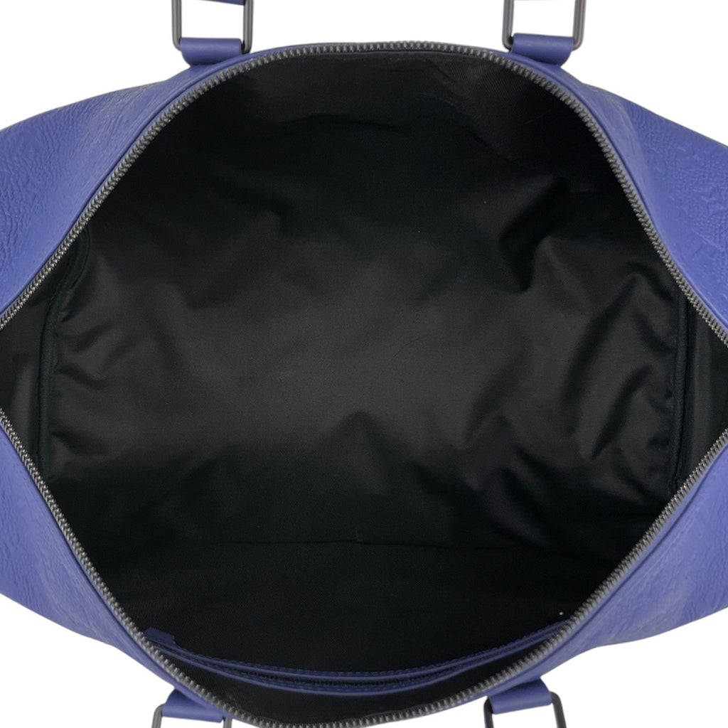 【在庫一掃】 ルイ・ヴィトン キーポル バンドリエール 50 2WAY ショルダーバッグ モノグラム ボストンバッグ トリヨン サファイア M11495 レディース 【中古】 brbag