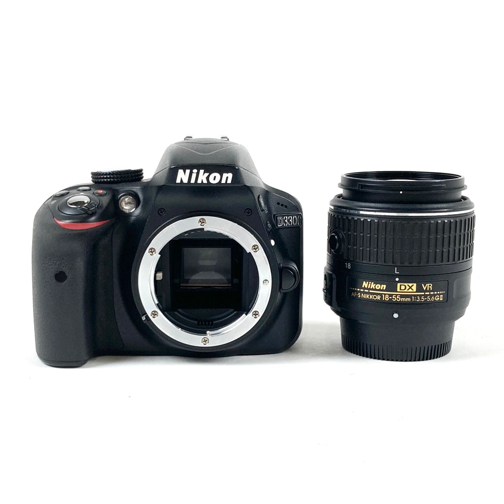 ニコン Nikon D3300 18-55 VR II レンズキット ブラック デジタル 一眼レフカメラ 【中古】cambb