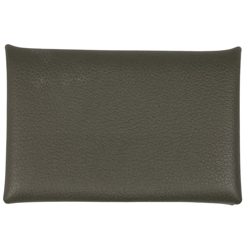 エルメス カルヴィ ヴェルソ カードケース コインケース エバーカラー グリメイヤー レディース 【中古】brbag