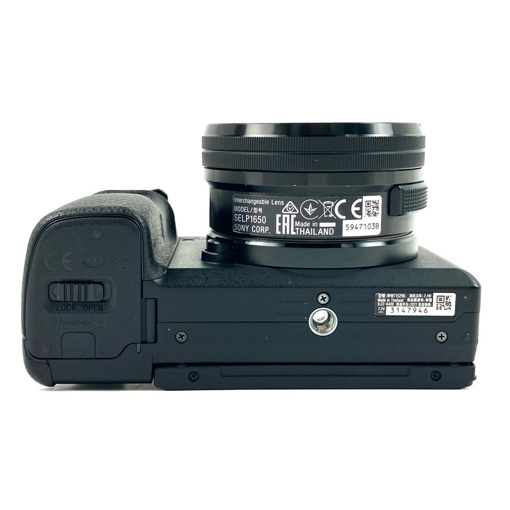 【在庫一掃】 ソニー SONY α6400 パワーズームレンズキット ILCE-6400L ブラック デジタル ミラーレス 一眼カメラ 【中古】