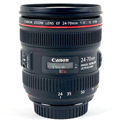 キヤノン Canon EF 24-70mm F4L IS USM 一眼カメラ用レンズ（オートフォーカス） 【中古】