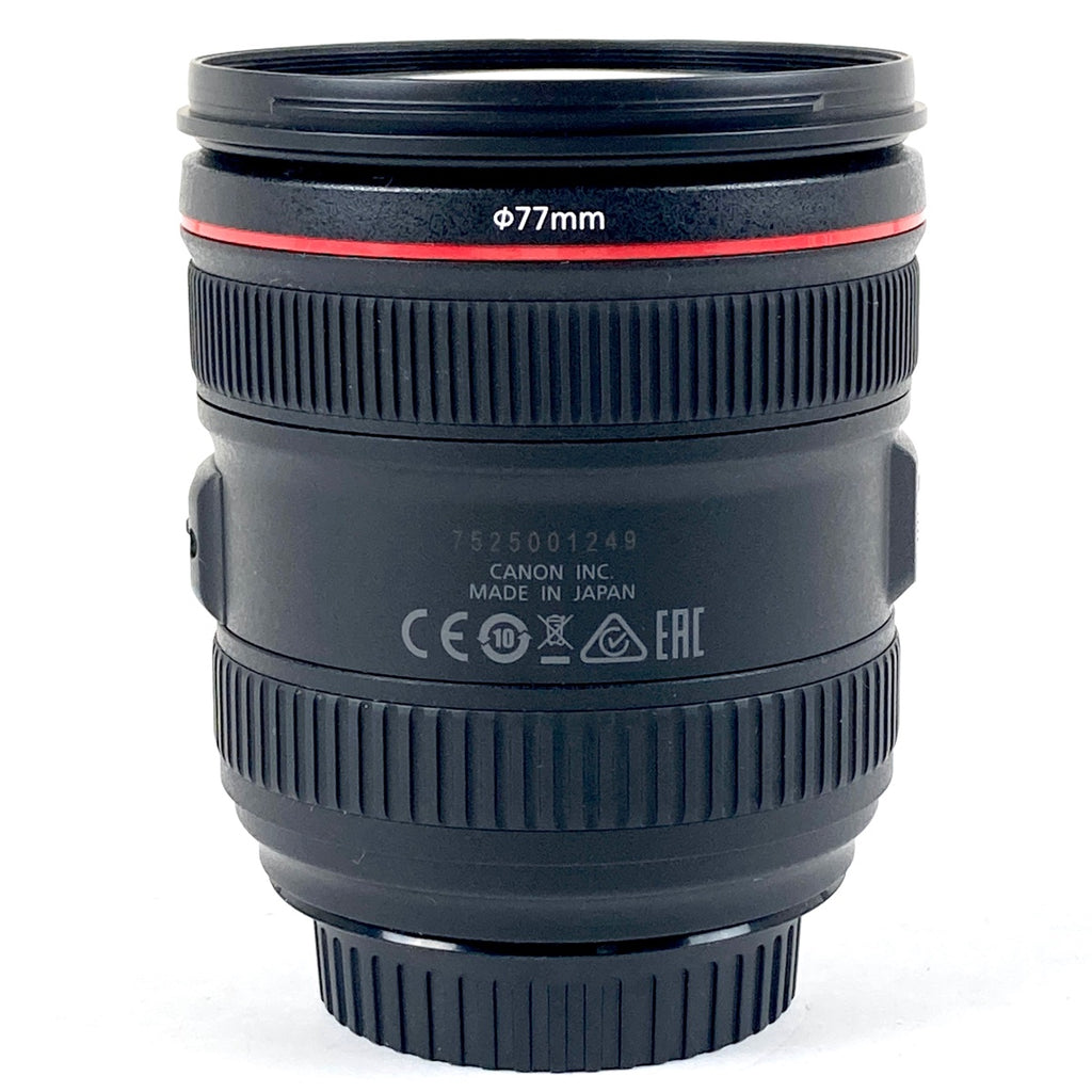 キヤノン Canon EF 24-70mm F4L IS USM 一眼カメラ用レンズ（オートフォーカス） 【中古】