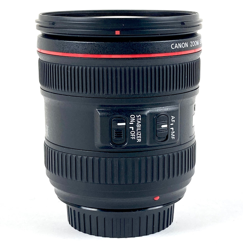 キヤノン Canon EF 24-70mm F4L IS USM 一眼カメラ用レンズ（オートフォーカス） 【中古】