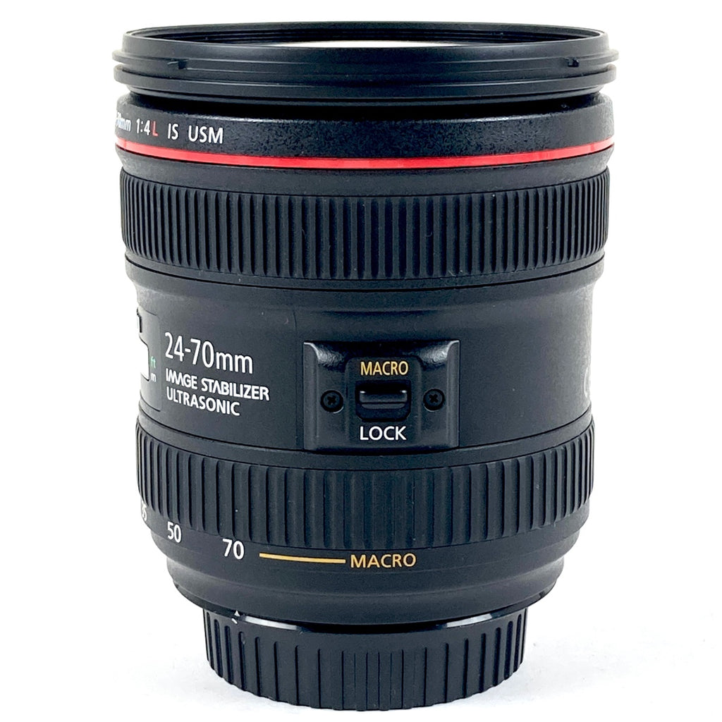 キヤノン Canon EF 24-70mm F4L IS USM 一眼カメラ用レンズ（オートフォーカス） 【中古】